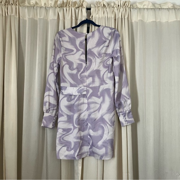 River Island Purple Dress Size US 6 - Picture 2 of 16